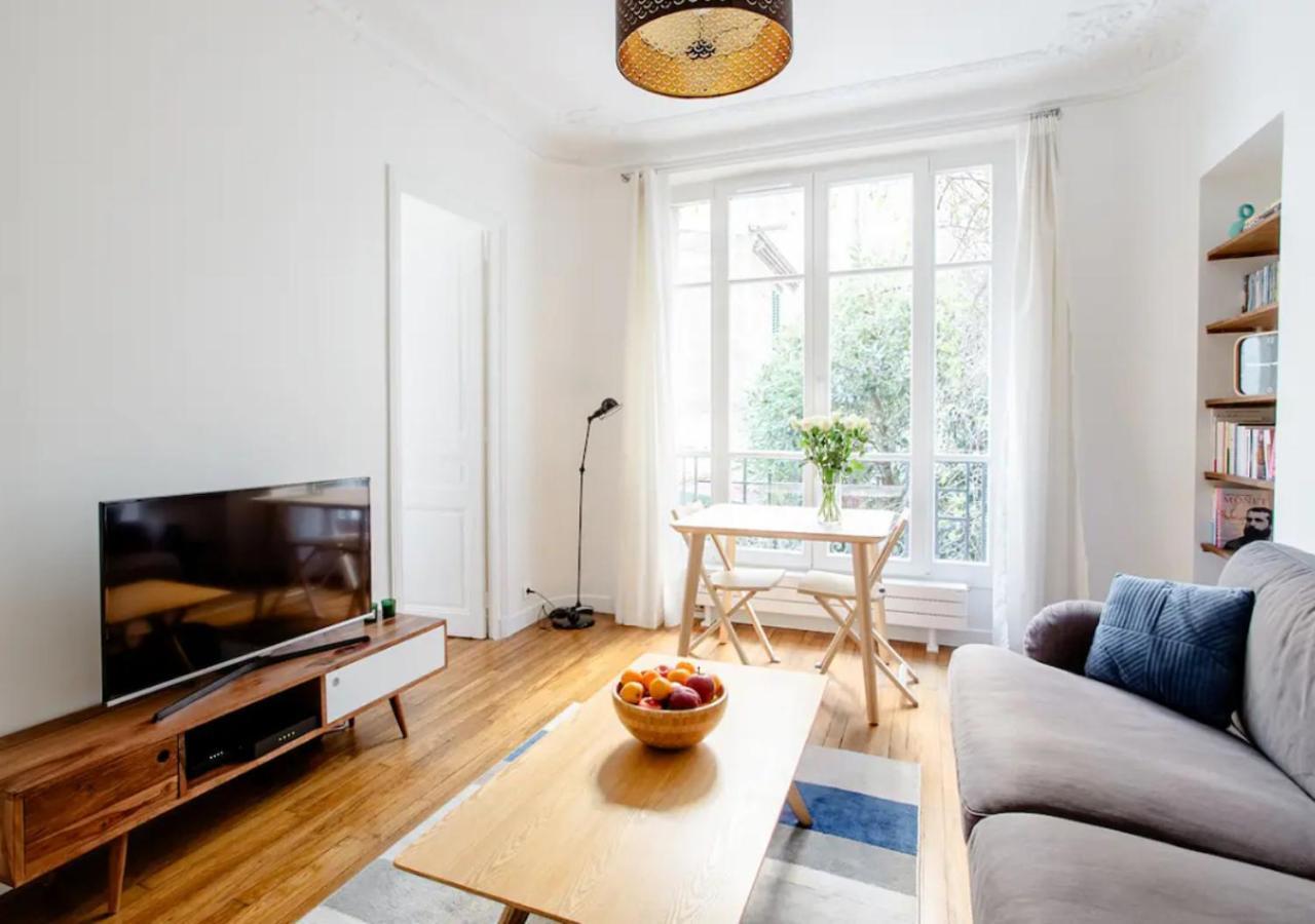 Charmant Appartement Pres Du Pere Lachaise Paris Exterior photo